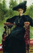 Andreyeva by Repin Ilya Yefimovich Repin